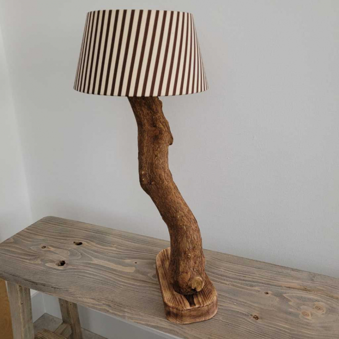 Boomstronk lamp (Sever) - Image 4