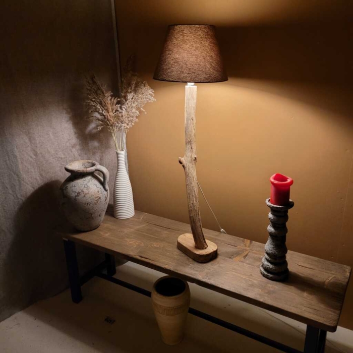 Boomstronk lamp (Pagediep) - Image 4